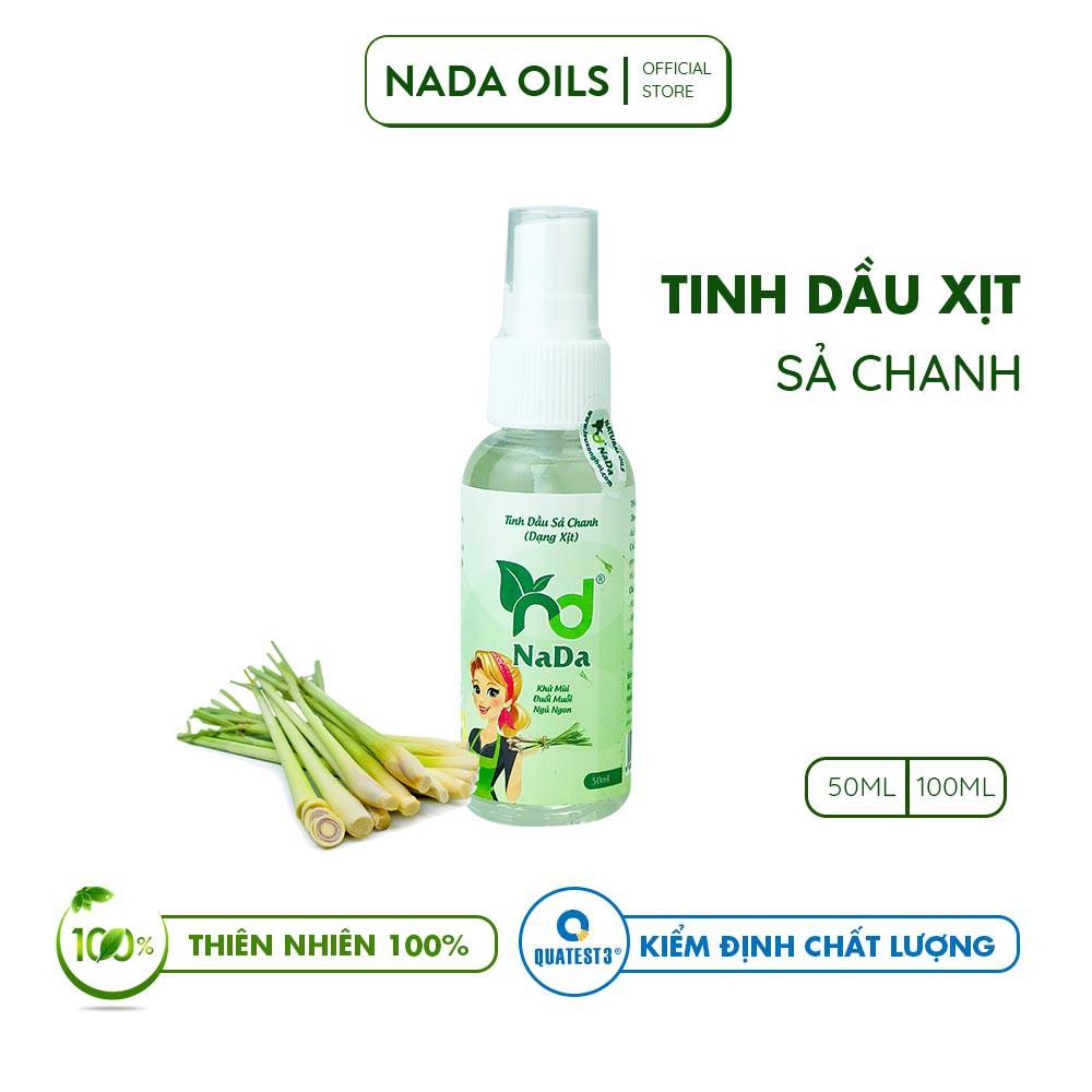 Tinh dầu xịt hương Sả chanh | Tinh dầu thiên nhiên 100% | Diệt khuẩn, khử mùi, đuổi muỗi, côn trùng