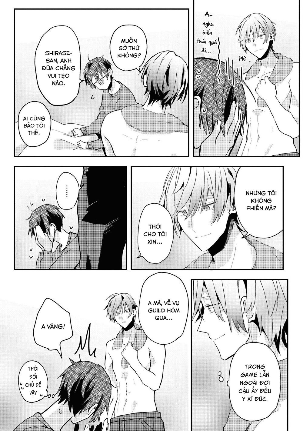 đồng đội game online, té là ngài sếp khó tính chapter 13 14