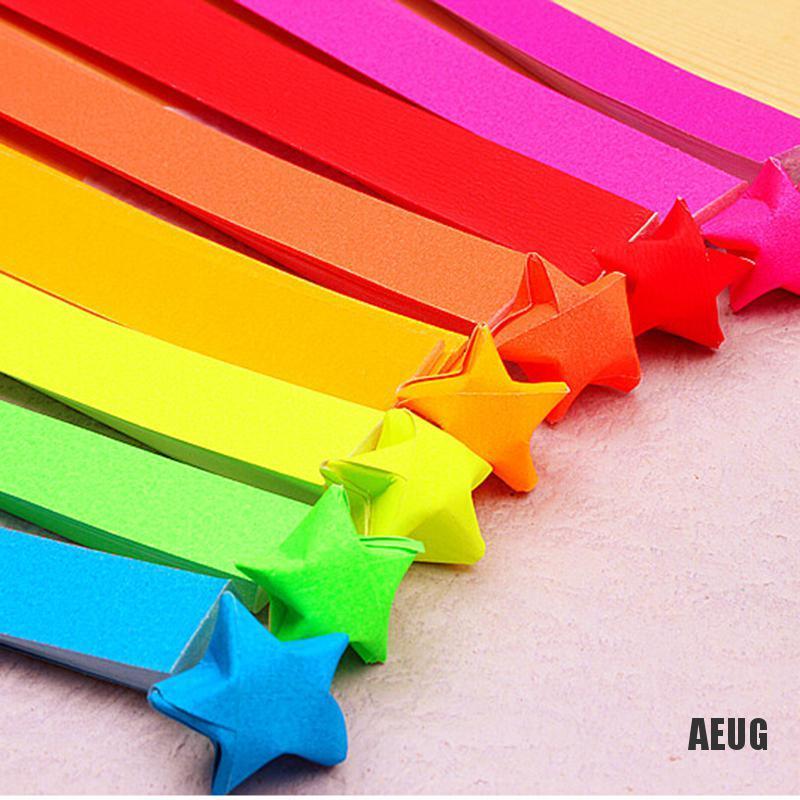 Giấy Gấp Ngôi Sao Origami Nhiều Màu Sắc