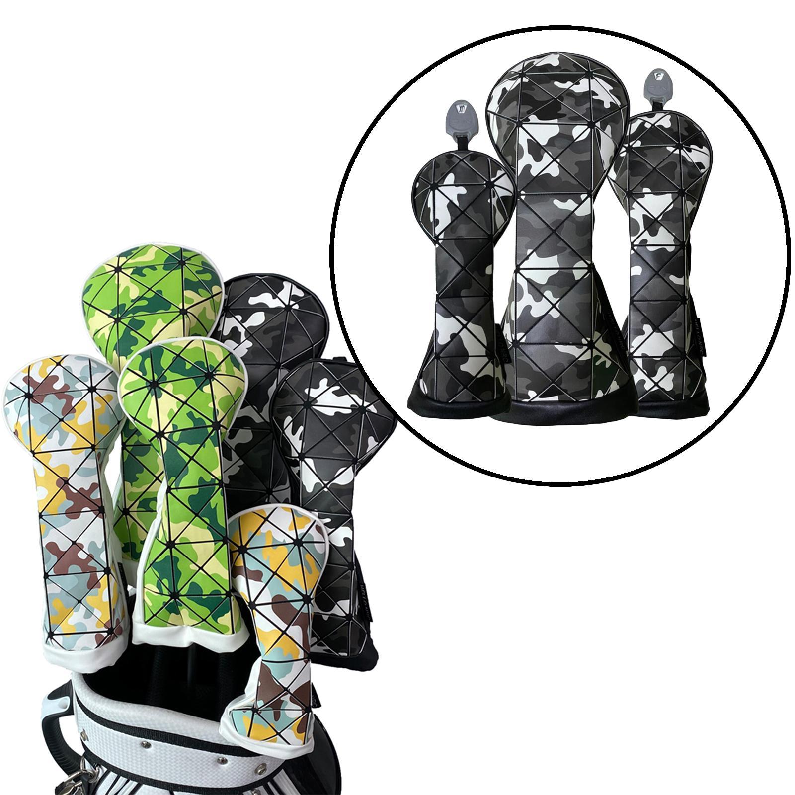 Golf Club Head Cover Protective Sleeve Driver Headcover Golf Club Protectors