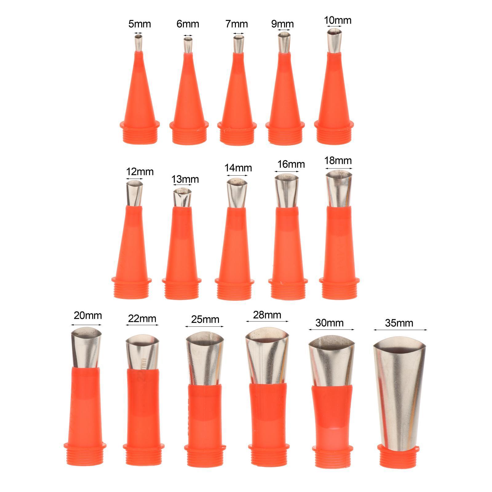 21Pcs Caulking Nozzle Applicator Sealant Caulking Finishing Tool for Door