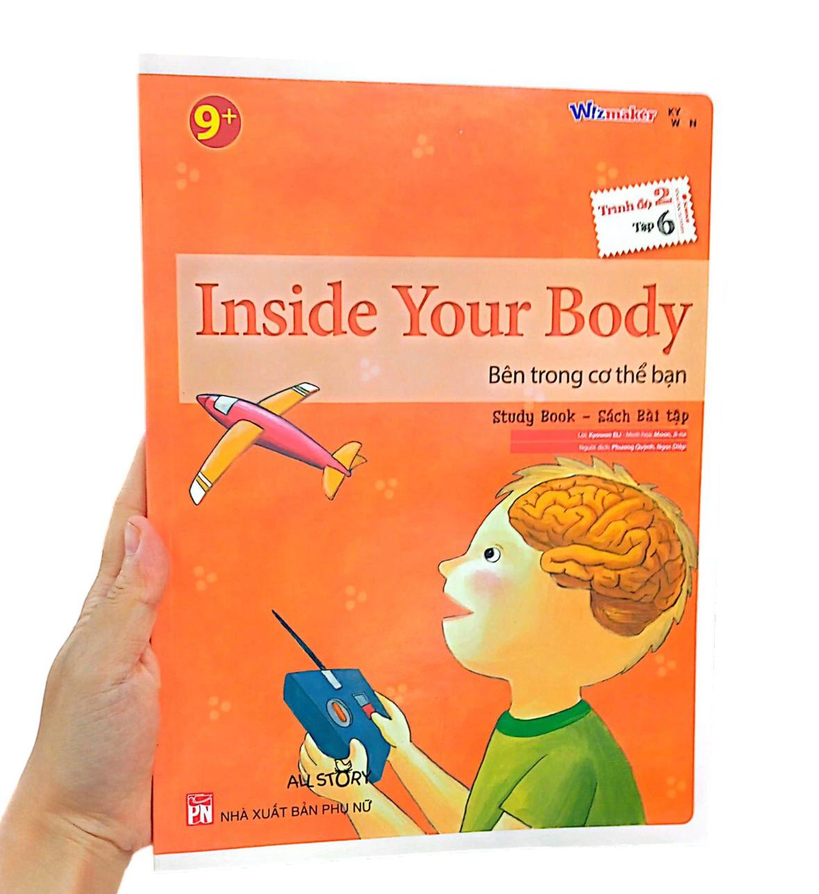 Sách All Story - Inside Your Body - Bên Trong Cơ Thể Bạn - Trình Độ 2 (Tập 6)