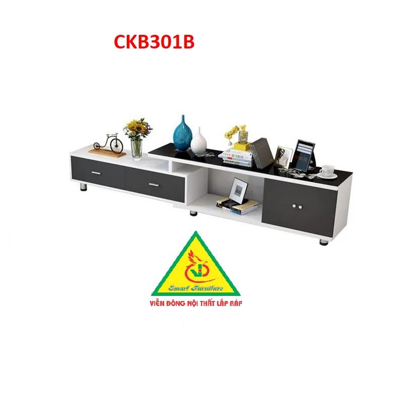 Kệ tivi và bàn trà phong cách hiện đại CKB301 - Nội thất lắp ráp Viendong Adv
