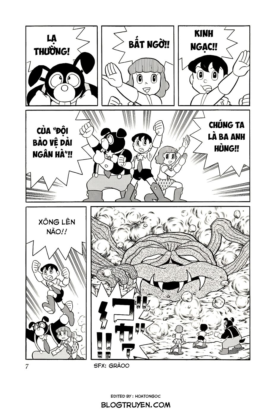 doraemon - nobita và những hiệp sĩ không gian chapter 1 10