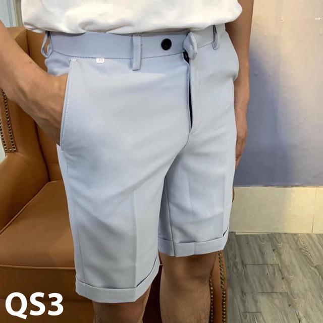✾Quần Short Nam Tây Âu chất vải chéo bền đẹp, sọt form body kiểu dáng Hàn Quốc
