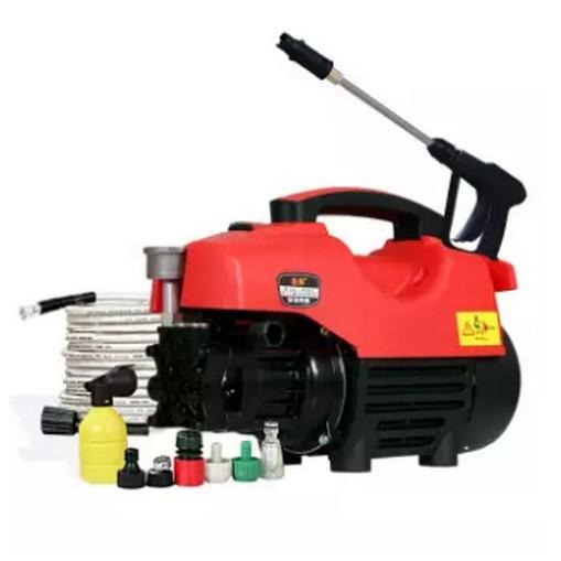 Máy xịt rửa mini - máy rửa xe- 1800W - motor từ- tự hút nước,có sug dài hơn nửa mét .tặng bình bọt