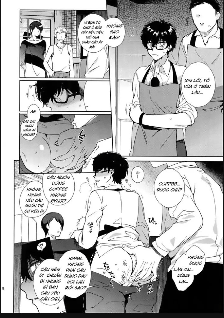 cafe leblanc no baito kun ni saimin – persona 5 dj chapter 1.2 3