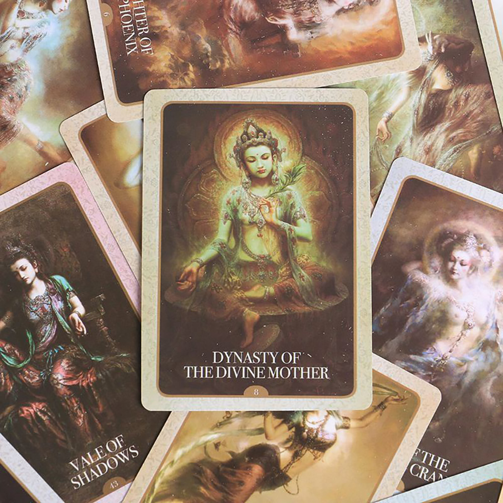 Bài Oracle Kuan Yin Oracle 44 Lá Tặng Đá Thanh Tẩy