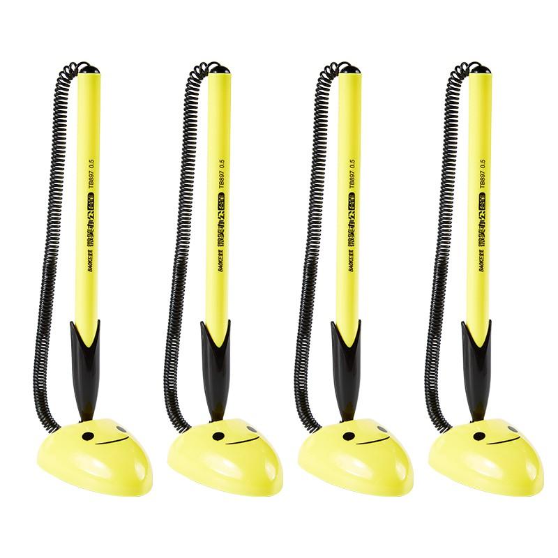 Hộp 24 Cây Bút Gel Để Bàn 0.5mm,Mực Đen- BAOKE/TB897