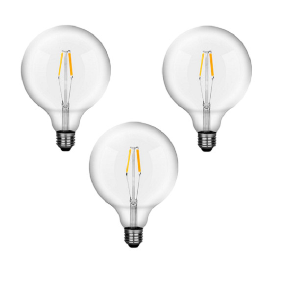 Bộ 3 bóng đèn Led Edison G125 16W đui E27