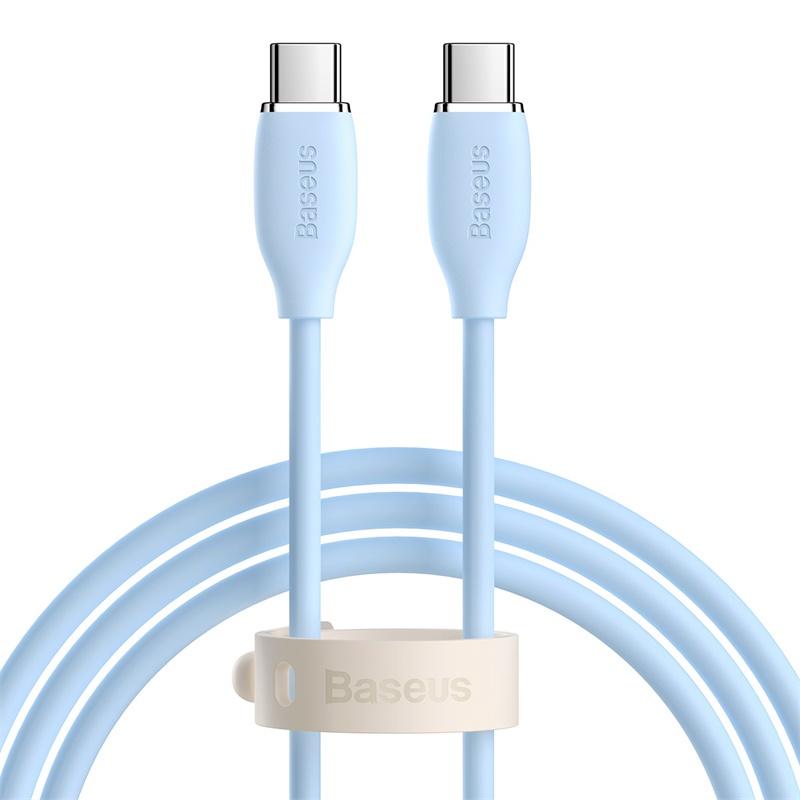 Cáp Sạc Nhanh Type-C to Type-C 100W Baseus Jelly Liquid Silica Gel Fast Charging Data Cable (Hàng chính hãng)