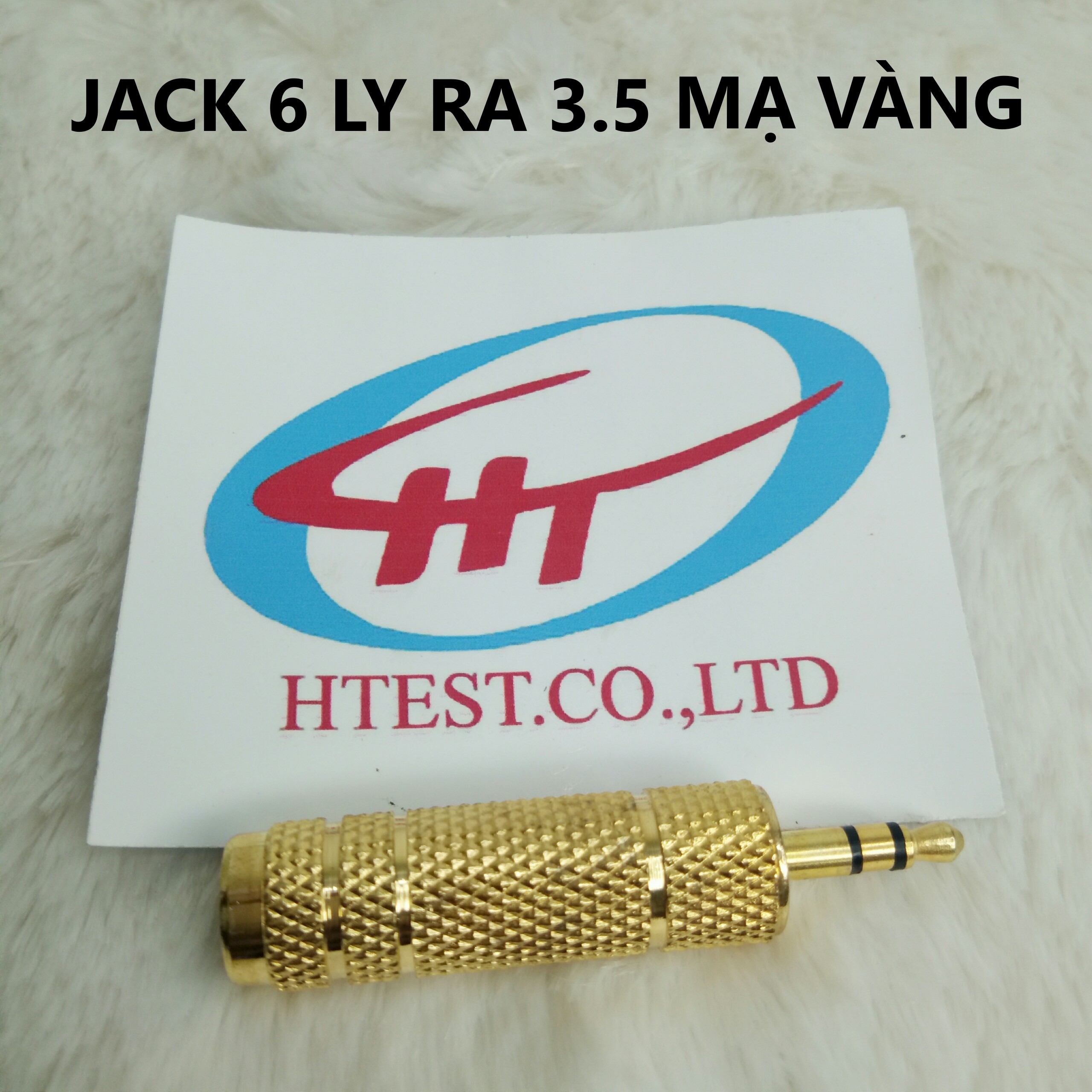 Jack chuyển đổi âm thanh mạ vàng