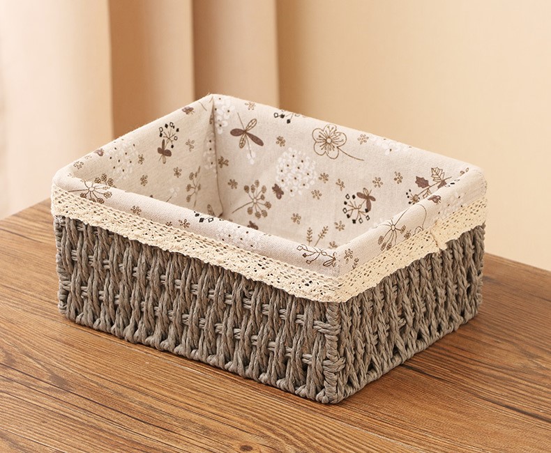 Giỏ Cói Đựng Đồ Size Siêu Lớn Dùng Để Giày Dép Quần Áo Ở Các Phòng Spa Và Trang Trí Nhà Cửa