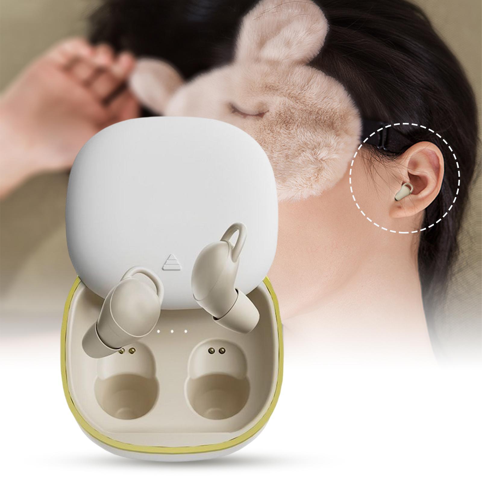 Small Bluetooth Headset True Wireless Invisible Bluetooth 5.2 Earpiece for Sleeping