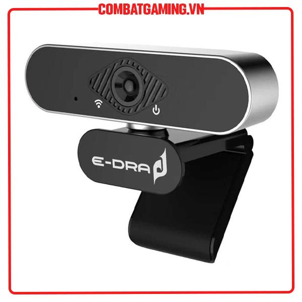 Webcam E-DRA EWC7700 FHD 1080P Hàng Chính Hãng