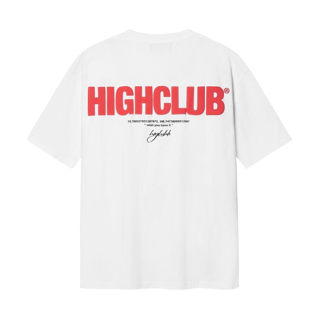 Áo Thun BASIC V2 Tay Lỡ Unisex Nam/Nữ Đen/Trắng/Hồng/Beige Cổ Tròn - HIGHCLUB