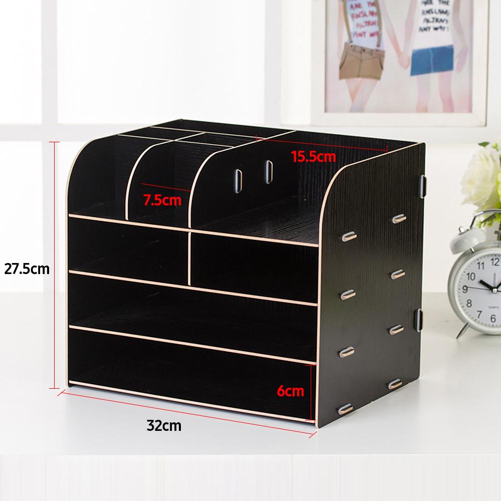 Kệ lưu trữ trên máy tính để bàn đa chức năng nhiều lớp có thể tháo rời