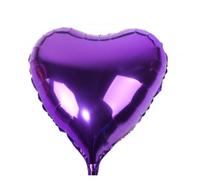 Bóng Hình Trái Tim Trang Trí Tiệc Nhiều Màu - Heart Foil Balloons HPNI55