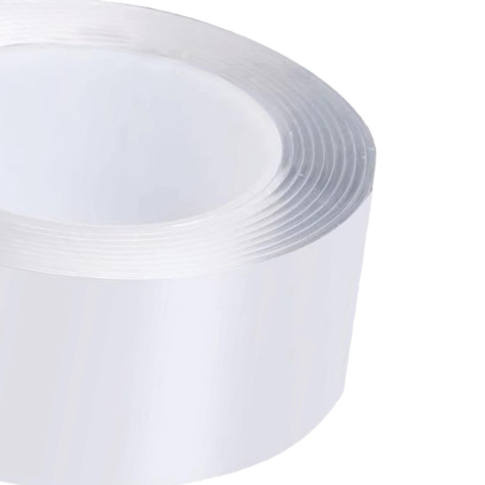 Clear Double Sided Tape Reusable for Blowing Bubble Picture Decoration