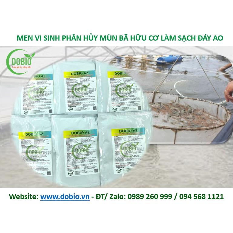 DOBIO AZ MEN VI SINH XỬ LÝ ĐÁY AO GÓI 500GR SIÊU ĐẬM ĐẶC CHO CÁ TÔM