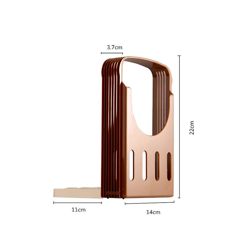 Máy Cắt Bánh Mì| Abs Nhỏ Gọn Có Thể Gập Lại Bánh Mì Sandwich Bánh Mì Nướng Máy Cắt Lát Bánh Mì Hộ Gia Đình Dụng Cụ Nướng Bánh Giá Lát Bánh Mì