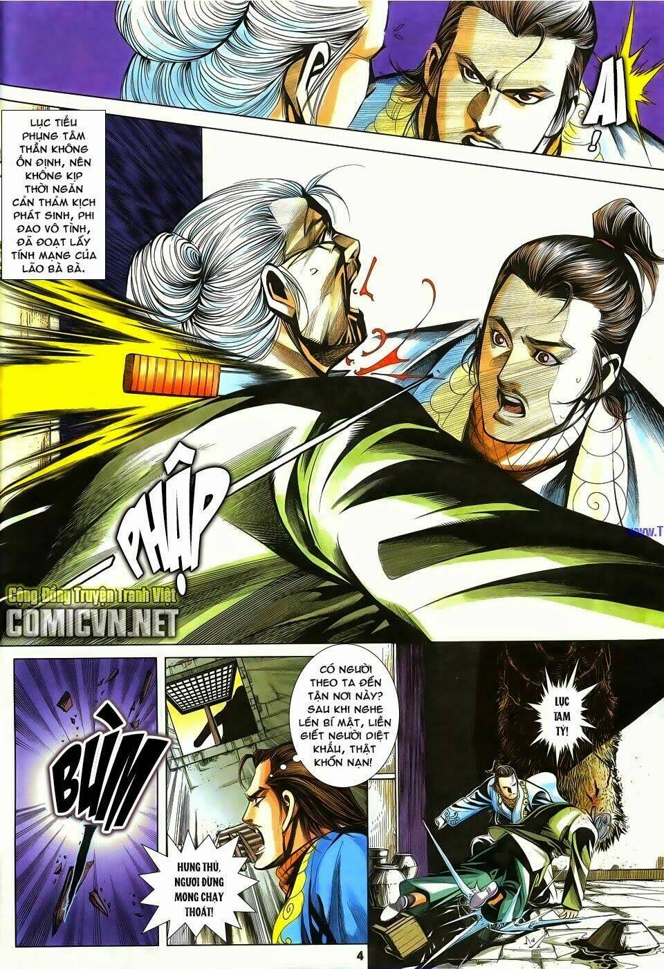 cổ long quần hiệp chapter 81 4