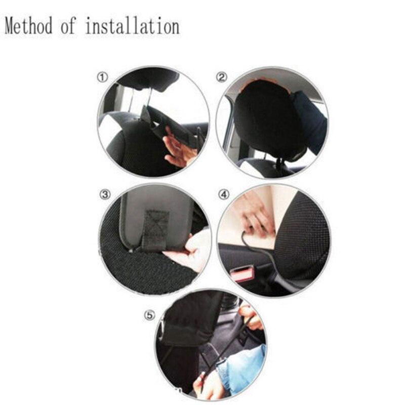 Hot Sale Car Seat Side Storage Organizer Universal Fit Multi-Pocket Bag Holder Mesh Portable Car Seat Hanging Storage Bag