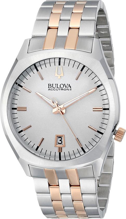 Đồng Hồ Nam Dây Kim Loại BULOVA 98B220 (41mm) - Bạc