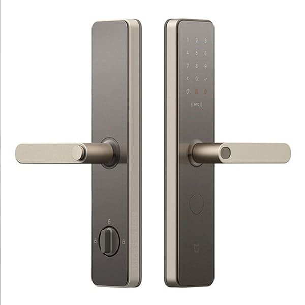 Khóa cửa vân tay thông minh Smart Door Lock Mijia - Mở cửa NFC, Bluetooth, mật khẩu, mật khẩu tạm thời, chìa khóa, chuông báo động từ xa, chống phá khóa, theo dõi từ xa với ứng dụng Mi Home, cổng sạc Type-C, 8 pin AA