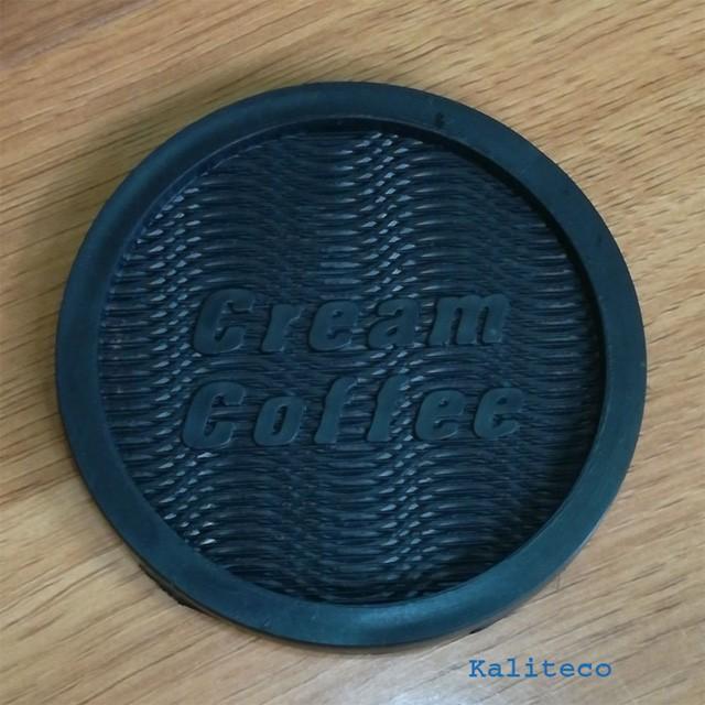 Miếng đựng ly, lót ly nhựa dẻo Rico 8cm bộ 10 miếng