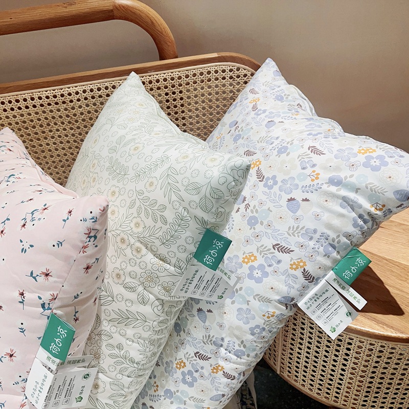 Bộ 2 Gối Nằm Ngủ DOHIA Cotton Cao Cấp Hương Bạc Hà Dru-Hàng Chính Hãng