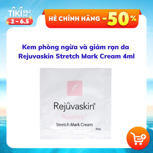 Sample Kem Phòng Ngừa Và Giảm Rạn Da REJUVASKIN Stretch Mark Cream - 4ml