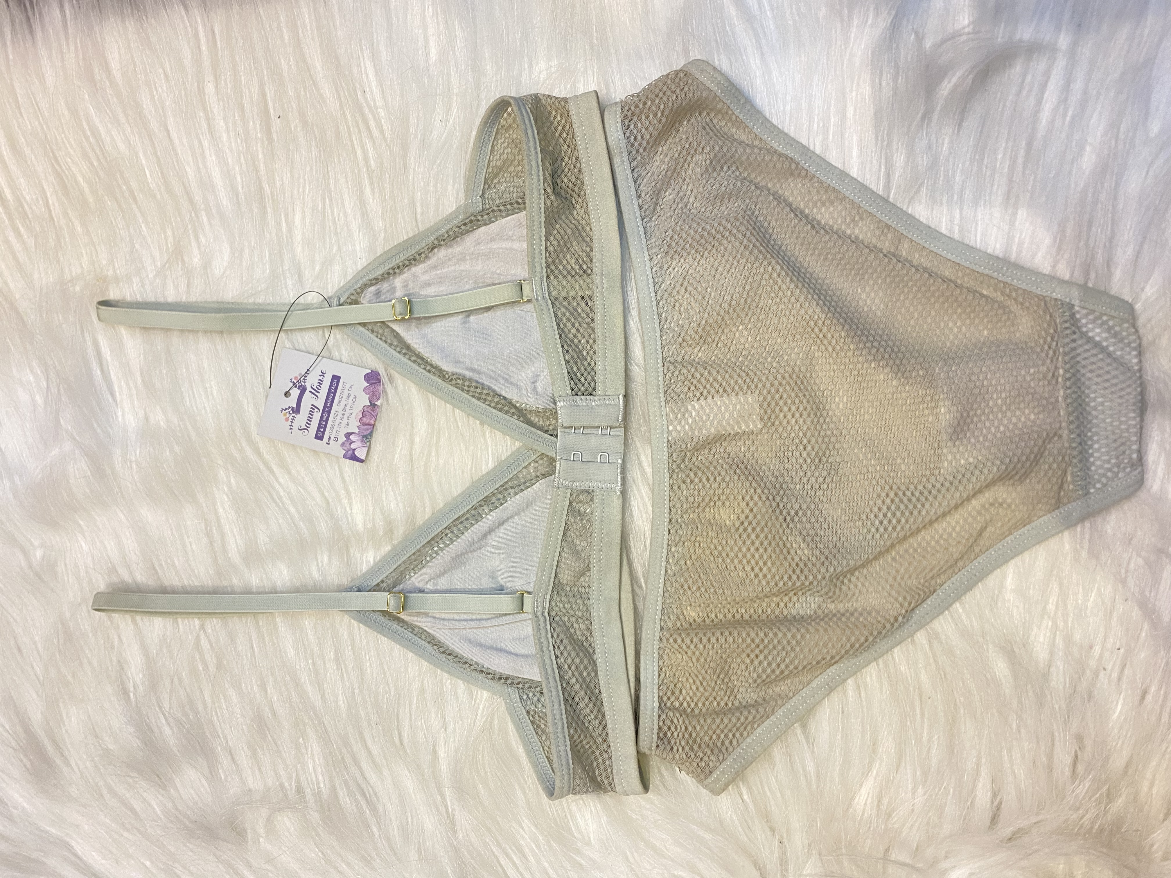 Bộ Đồ Lót Nữ Không Gọng Không Mút SEXY Ảnh Shop Tự Chụp
