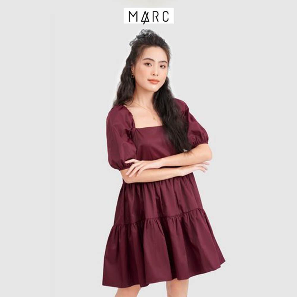 Đầm nữ MARC FASHION babydoll 3 tầng cổ vuông