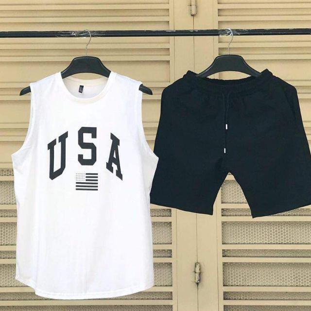 BỘ QUẦN ÁO THỂ THAO BỘ ĐỒ NAM NỮ SIZE M L CHẤT THUN LẠNH
