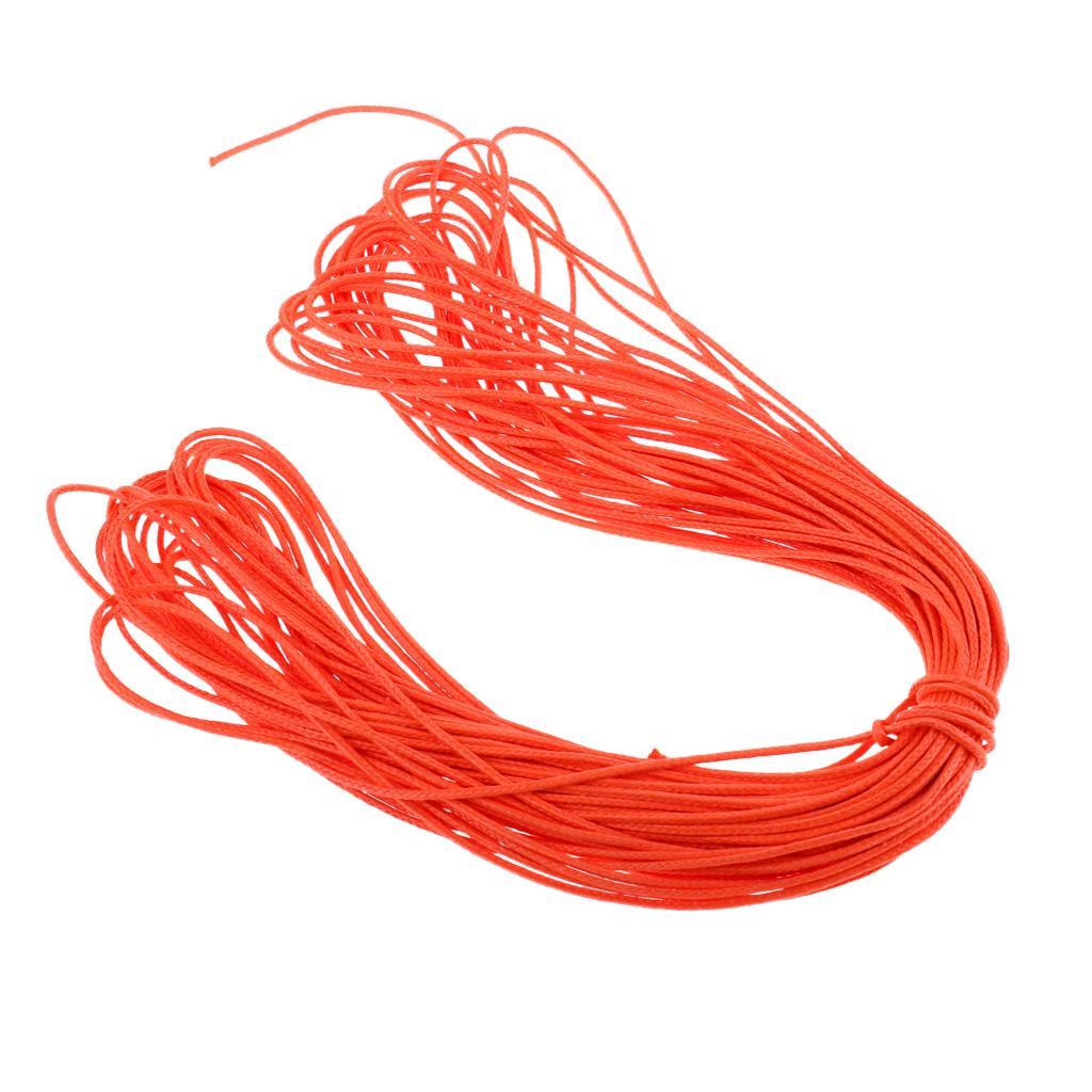 2-4pack Tree Climbing Arborist Throw Line Fishing Camping Braid Rope 5m Orange
