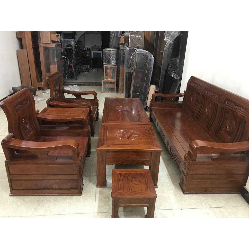 Bộ Bàn Ghế Âu Á Gỗ Tự Nhiên