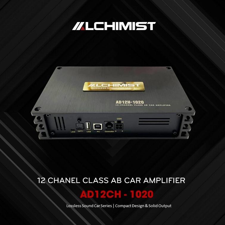 Bộ xử lý DSP 12 kênh tích hợp Amply Alchimist AD 12H 1020 định dạng APTX Bluetooth lossless cao cấp