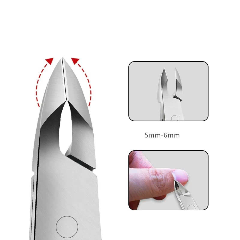 Kìm cắt móng tay, móng chân, kìm cắt da chết bằng thép không gỉ siêu sắc