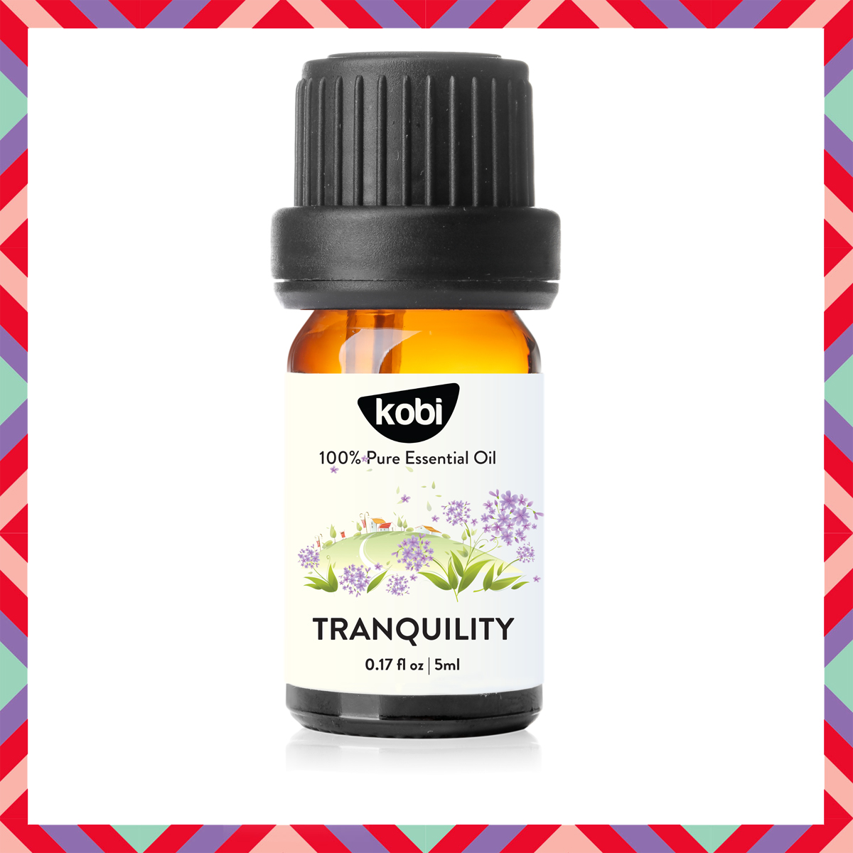 Tinh Dầu Kobi Tranquility - Tinh Dầu Thiên Nhiên Nguyên Chất Mang Lại Cảm Giác Yên Bình, Thanh Thản, Thích Hợp Dùng Với Đèn Xông, Máy Khuếch Tán Và Máy Xông Tinh Dầu