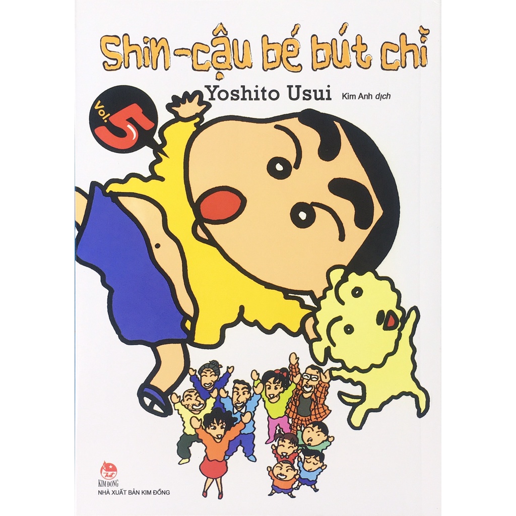 Truyện tranh - Combo 5 cuốn Shin Cậu Bé Bút Chì - Kim Đồng
