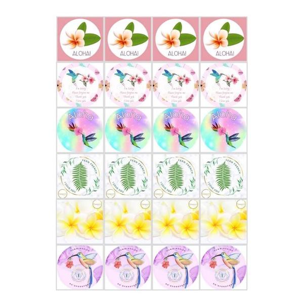 24 Decal Thanh Tẩy trộn 6 mẫu