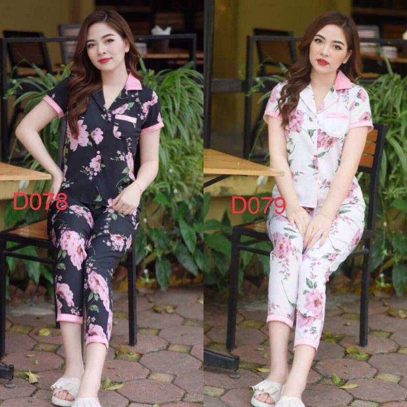 Đồ bộ mặc nhà cao cấp pizama không nhăn nhàu