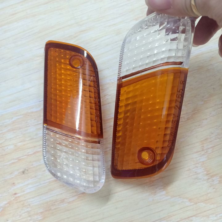 Nắp đèn xi nhan TRƯỚC xe DREAM LÙN - Vỏ chụp đèn xi nhan trước xe Dream lùn - TB1804