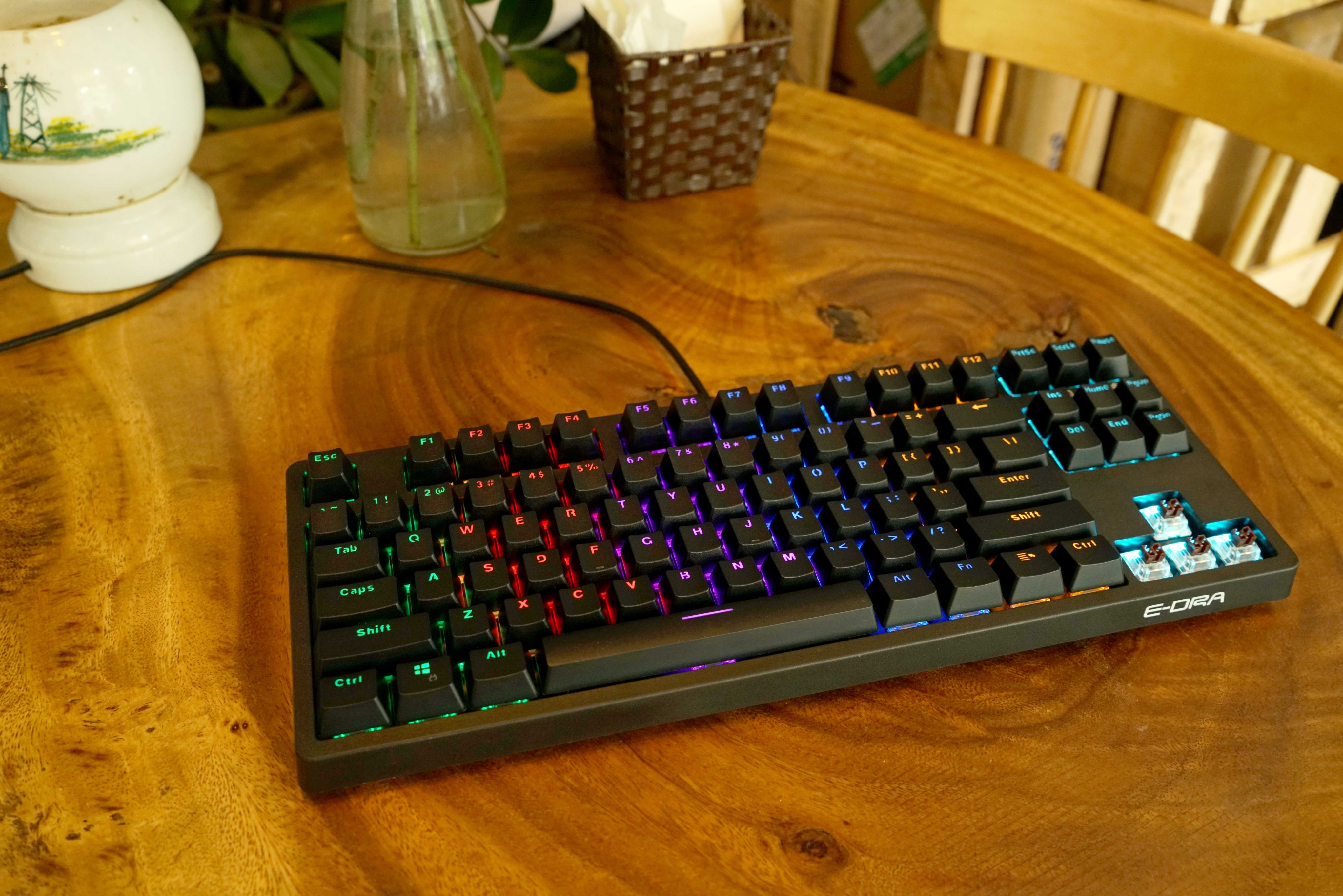 Bàn phím cơ E-Dra EK387 Huano Switch - Hãng Chính Hãng