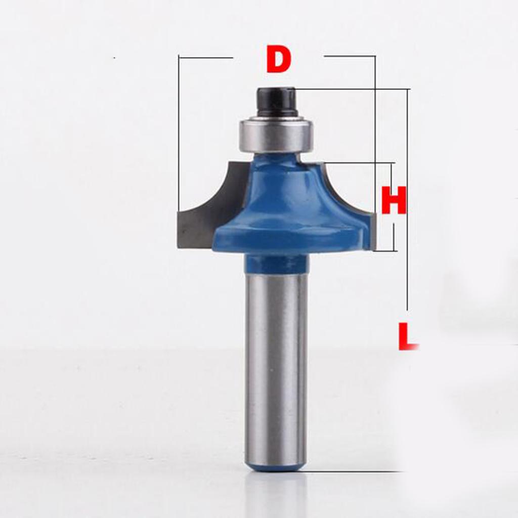8mm Shank Beading Edging Router Bit Straight End Mill Trimmer