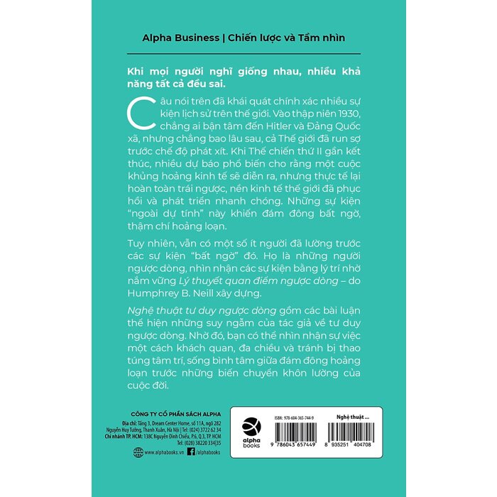 Nghệ Thuật Tư Duy Ngược Dòng