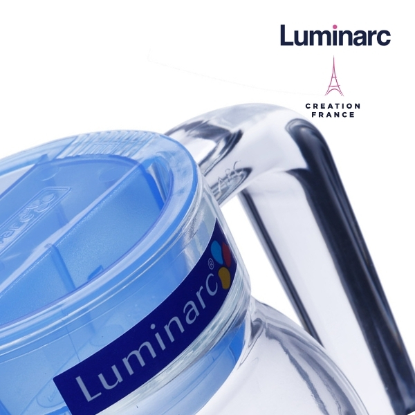 Bộ bình ly thủy tinh Luminarc Rotterdam Blue 5 món - LUROJ1799