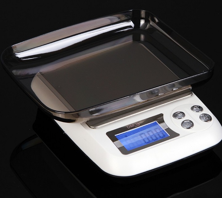 Cân thực phẩm màn hình điện tử cao cấp, thiết kế độc đáo sang trọng TẢI TRỌNG 1KG, 2KG, 3KG