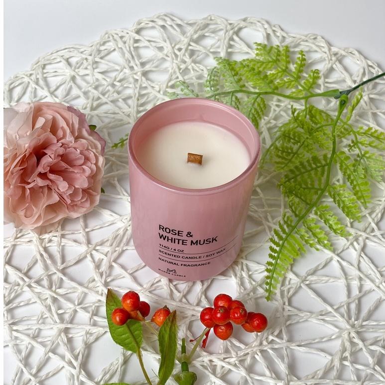 Nến thơm phòng, tinh dầu cao cấp  Manor Candle, không khói an toàn, dùng trang trí nhà cửa và quà tặng